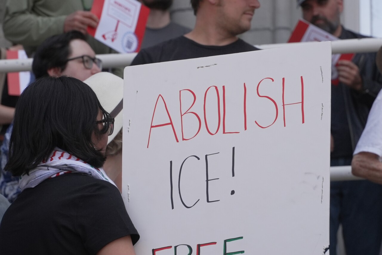 abolish ice sign
