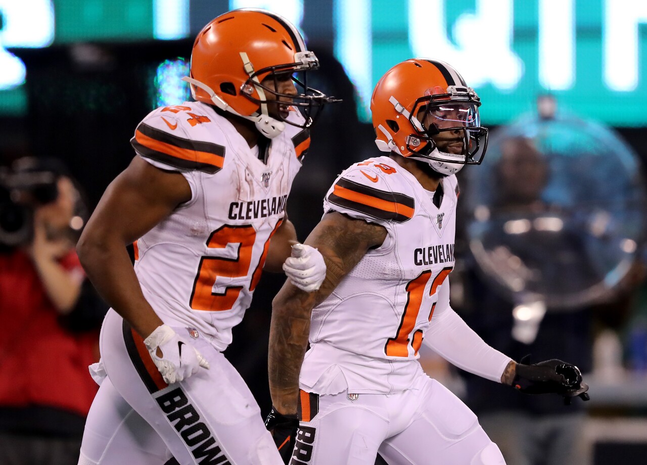 Nick Chubb Odel Beckham Jr