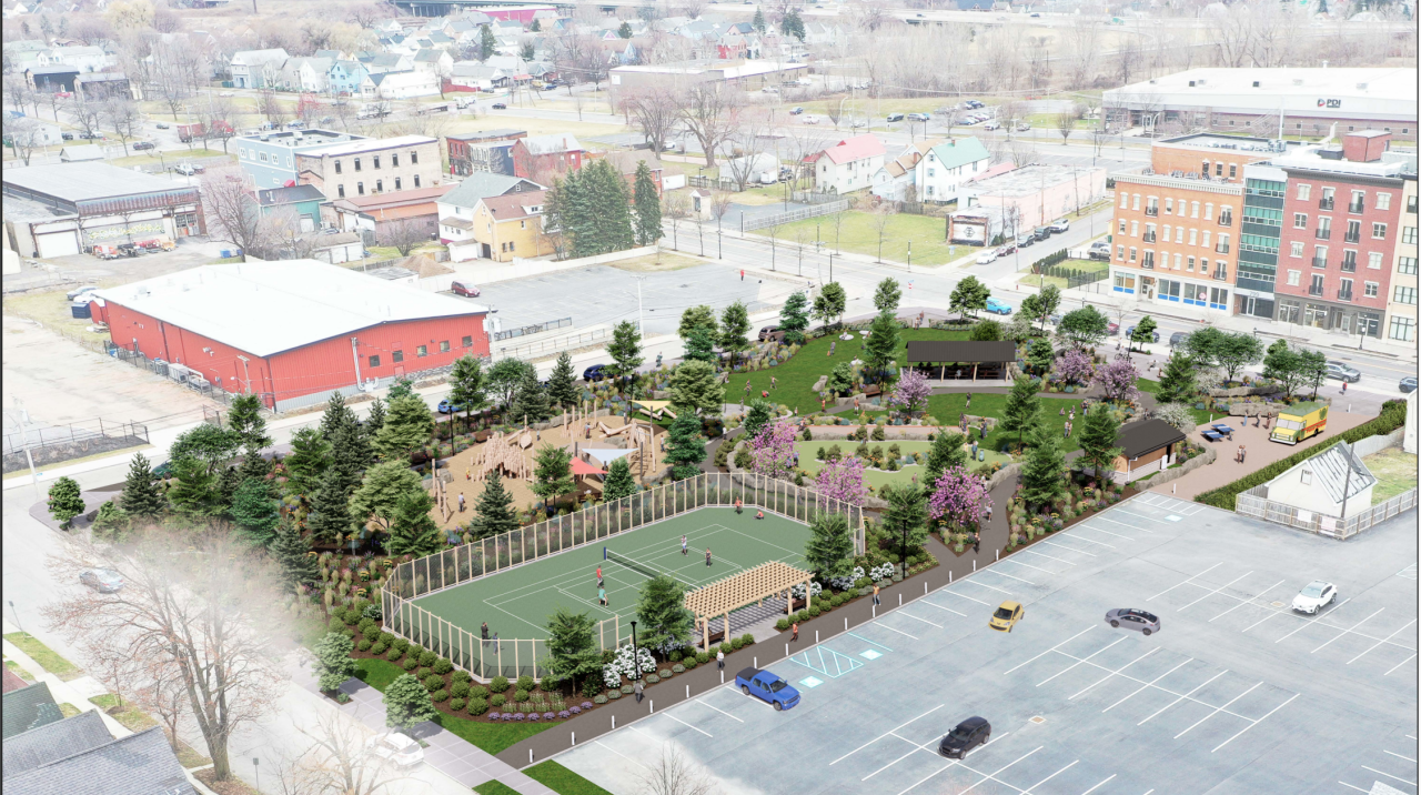 Millrace Park Rendering 2