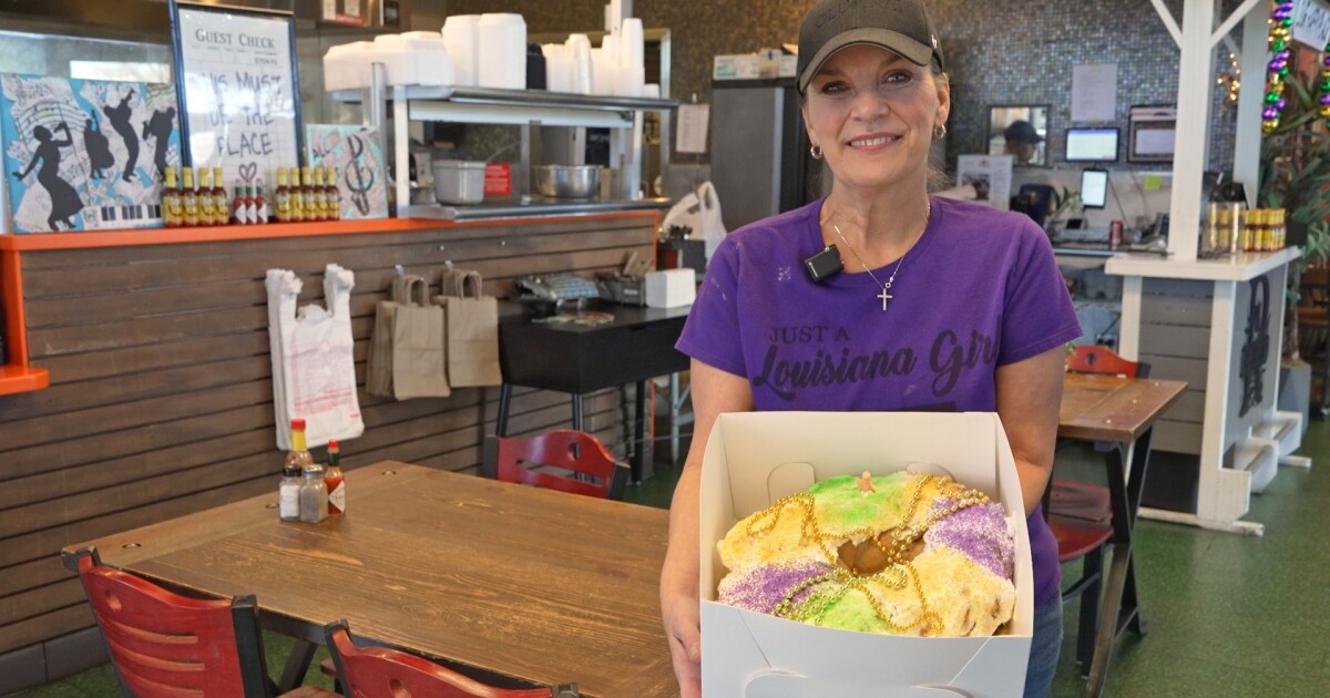 Local Cajun spot shares a slice of Mardi Gras with Montana through king cakes