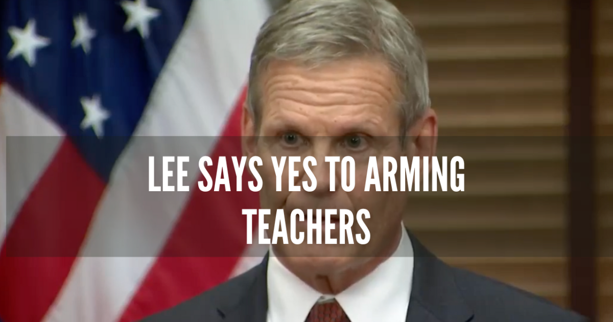 Tennessee governor says he will sign into law the option to arm teachers - Vimarsana News