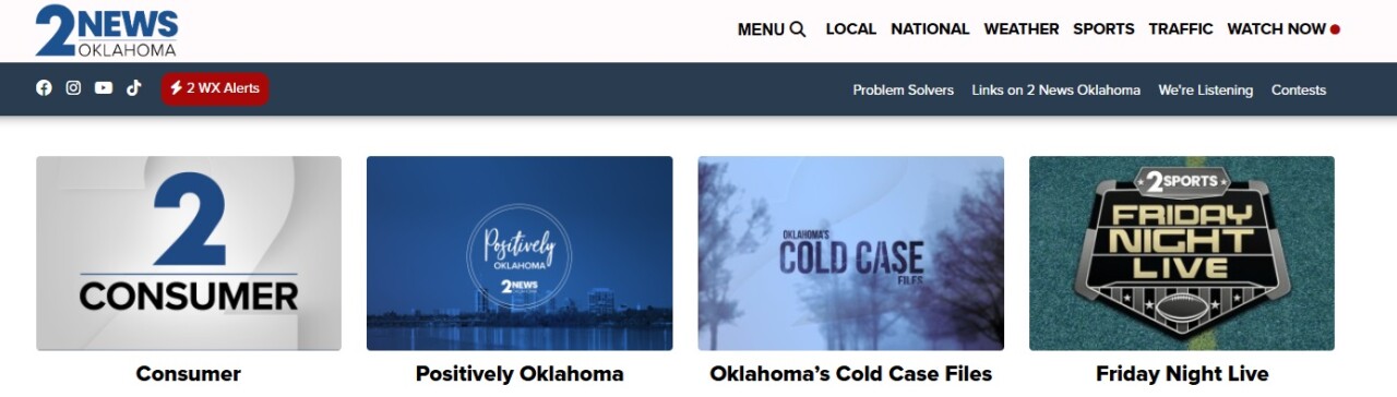 TOP OF 2 NEWS SITE