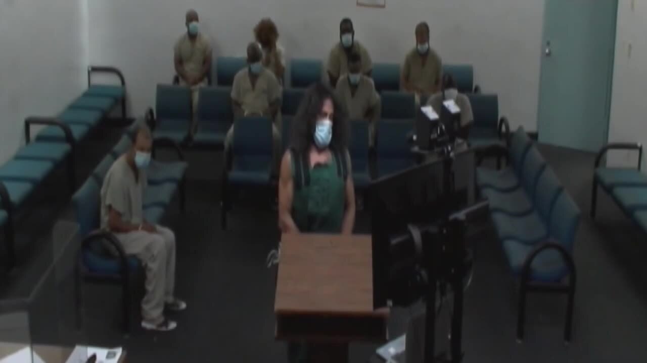 Levon Lopez in court