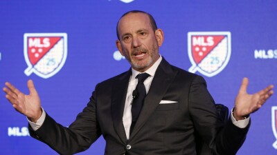 Major League Soccer Commissioner Don Garber