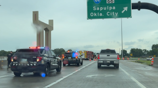 Highway 75 North closed at I-44 for multi-car crash