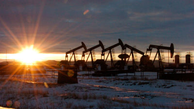 Oil pump jacks.