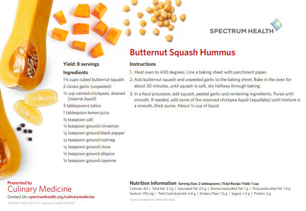 Butternut Squash Hummus