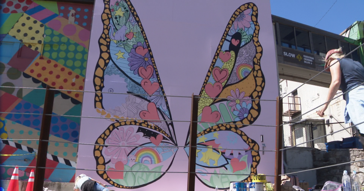 Erfly Wings Mural Added To The Gulch - Nashville Wall Art Wings Erfly Wings Mural Added To The Gulch - Nashville Wall Art Wings