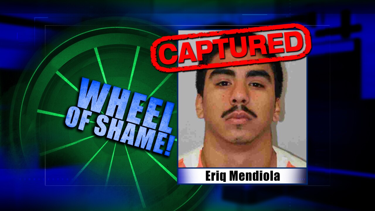 Wheel Of Shame Fugitive Arrested: Eriq Mendiola