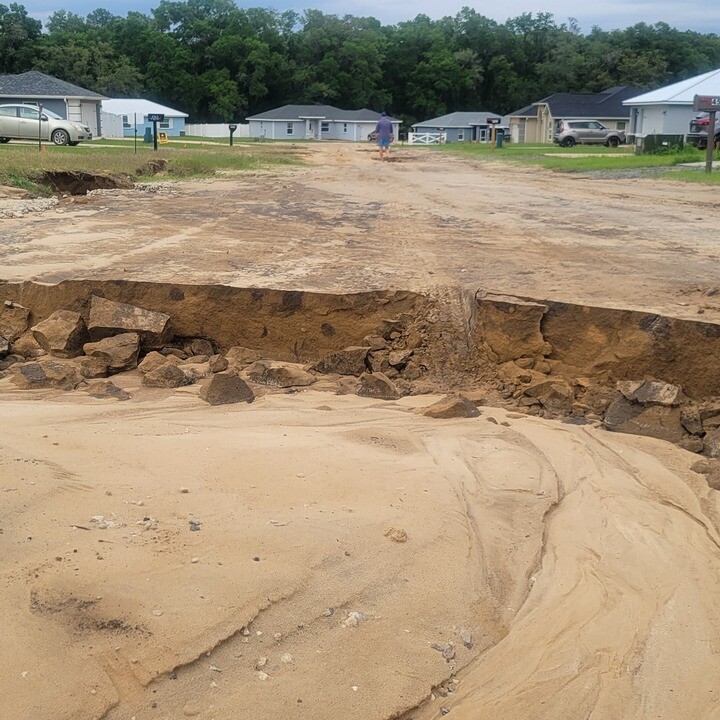 Rain turns problem-plagued Citrus County neighborhood into even uglier mess