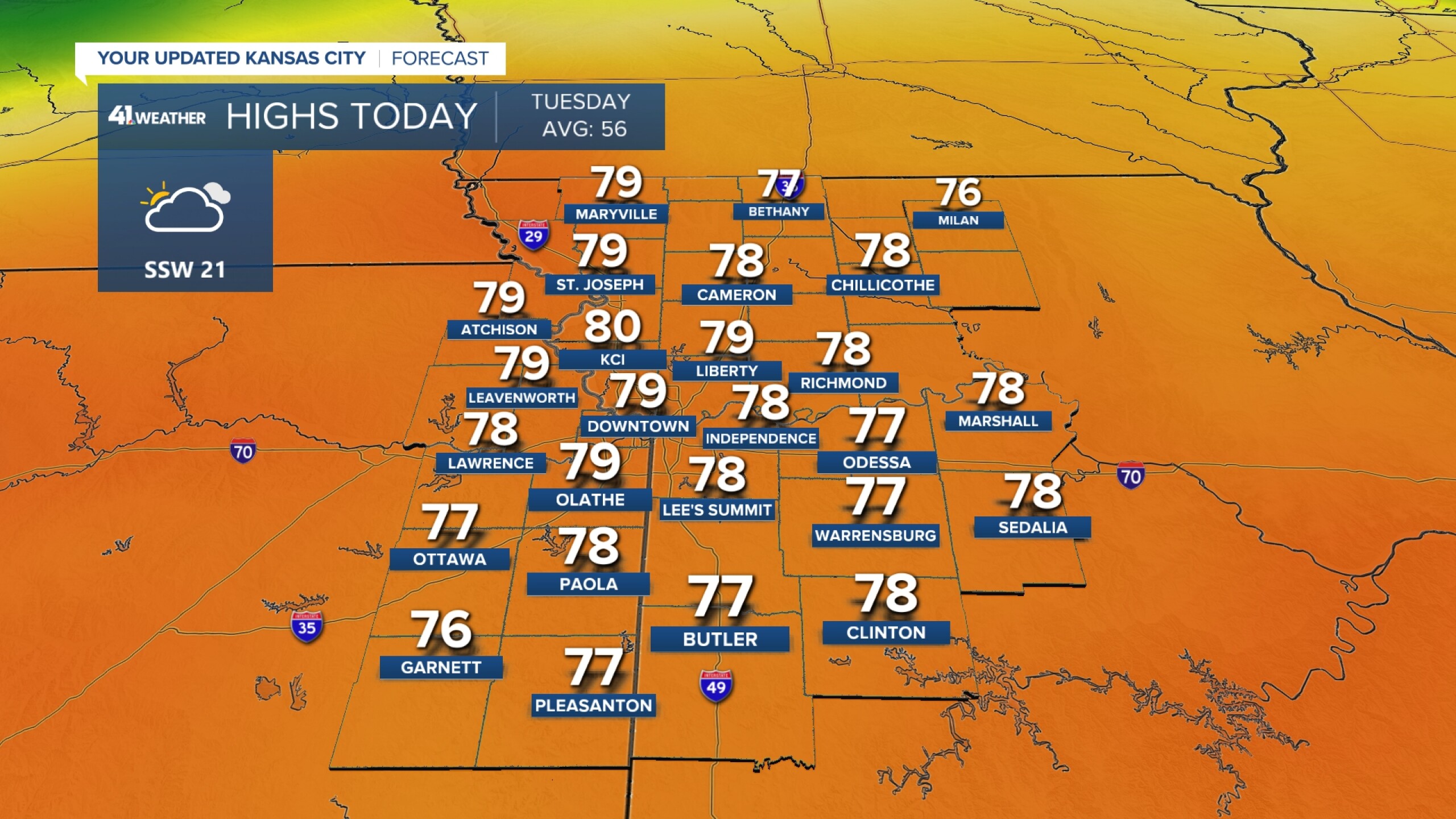 KSHB 41 Weather Blog Major weather whiplash next 24 hours in Kansas City