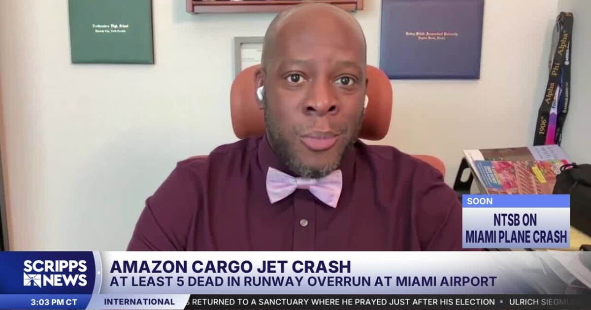 Coverage image for: NTSB examines the conditions that led to deadly Amazon plane crash in Miami