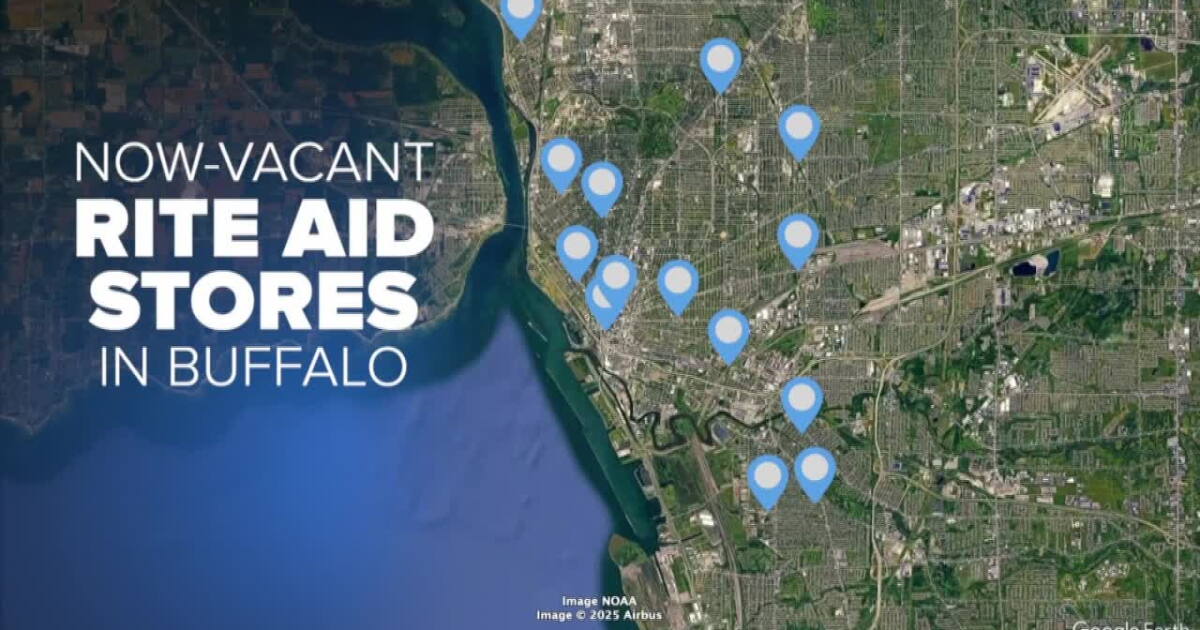 Former Rite Aid Buffalo residents struggle as 16 former Rite Aid stores remain vacant