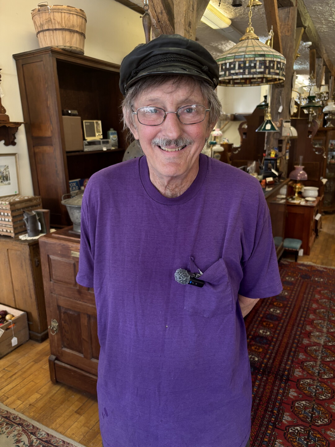 William Adams co-owns Royal Oak Antiques in Jackson