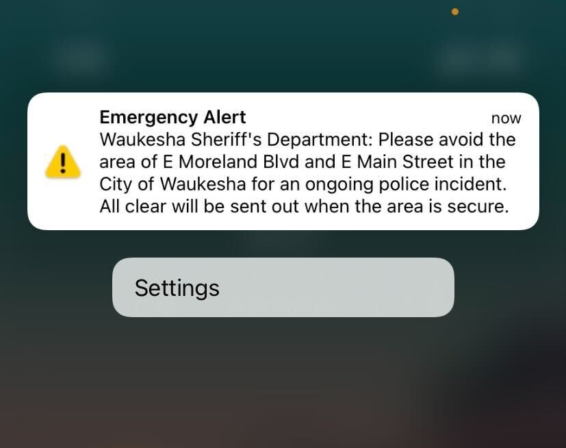 emergency alert