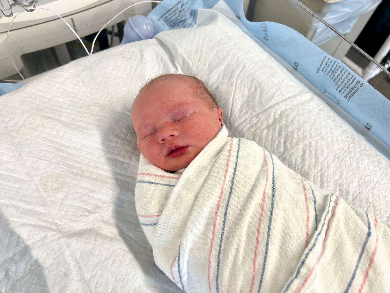 1st Valley Health System baby of 2022_CREDIT Velley Health System.png