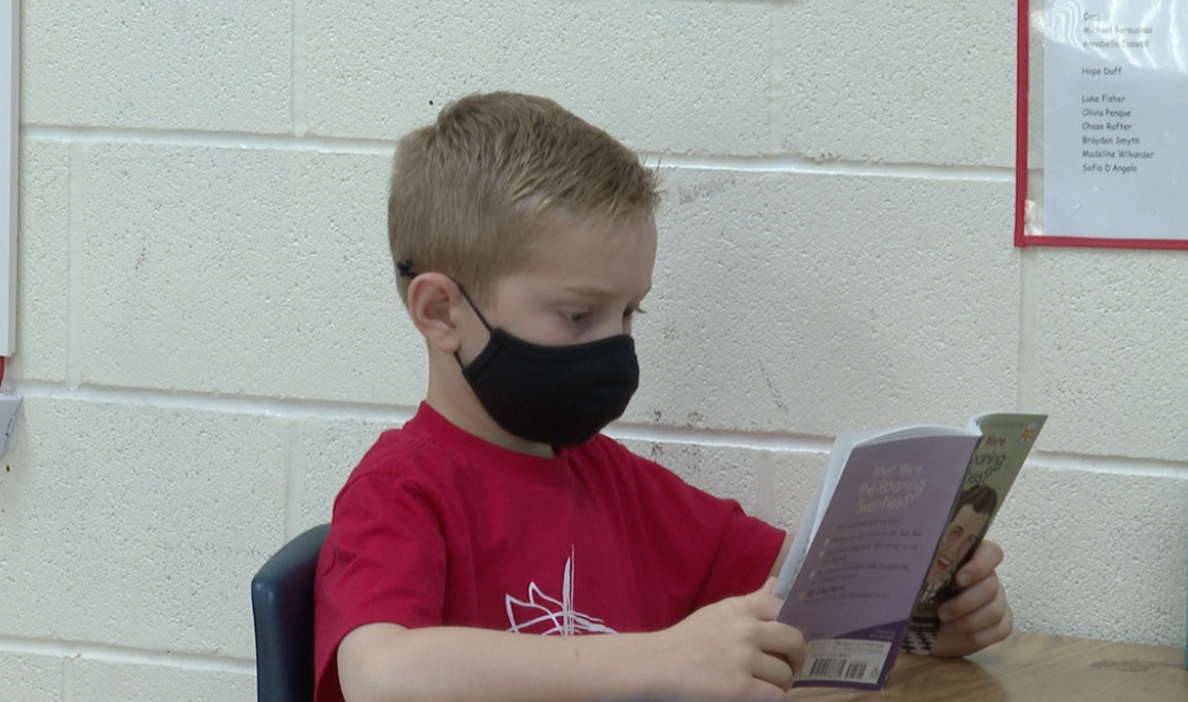 Third graders at Holy Ghost Lutheran say their love of reading grew this year