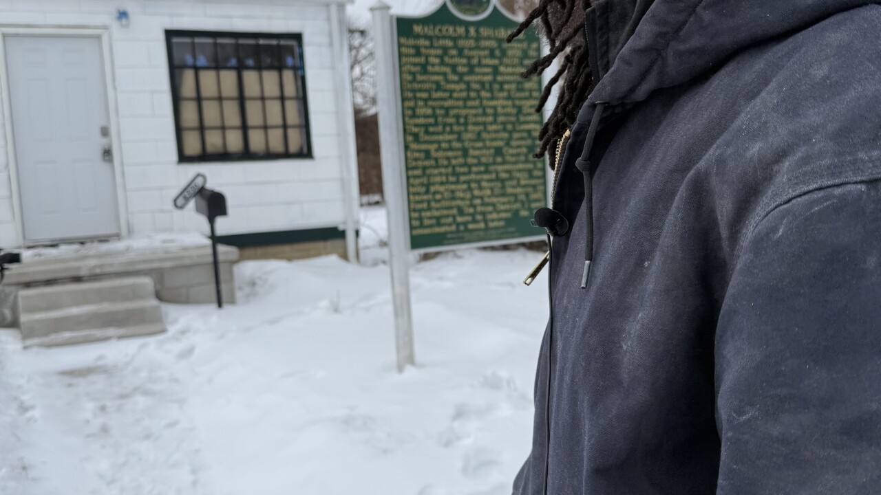 Malcolm X's historic Inkster home