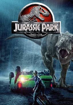 Jurassic Park movie poster from Universal Pictures