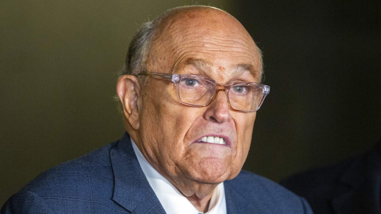 Rudy Giuliani-Car Accident