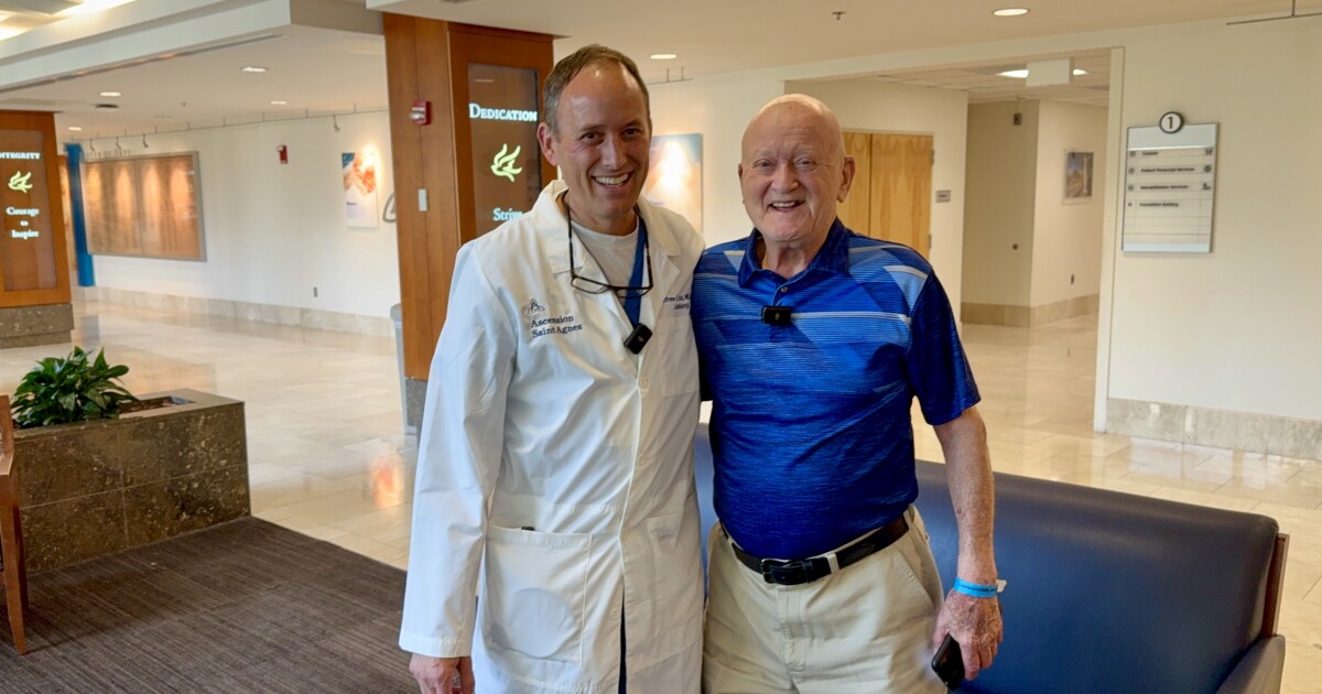 90-year-old patient becomes first to undergo new heart procedure at Ascension Saint Agnes