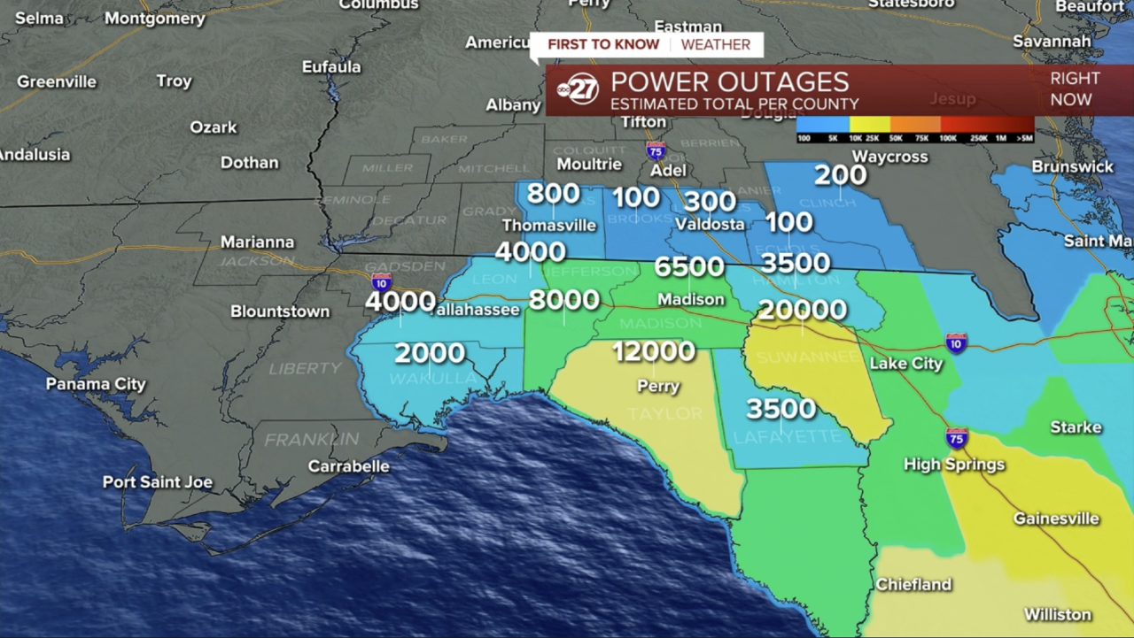 Power Outage Monday morning