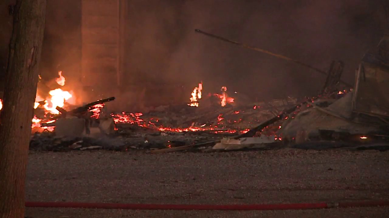 Cogswell Rd, Castleton Township fire