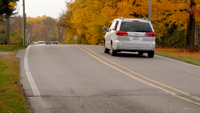 The curve and hill