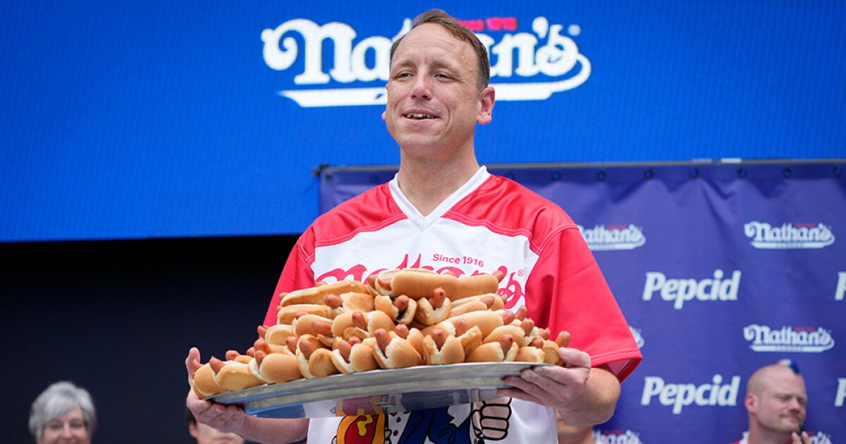 Joey Chestnut ‘gutted’ to hear of exclusion from famed hot dog eating contest