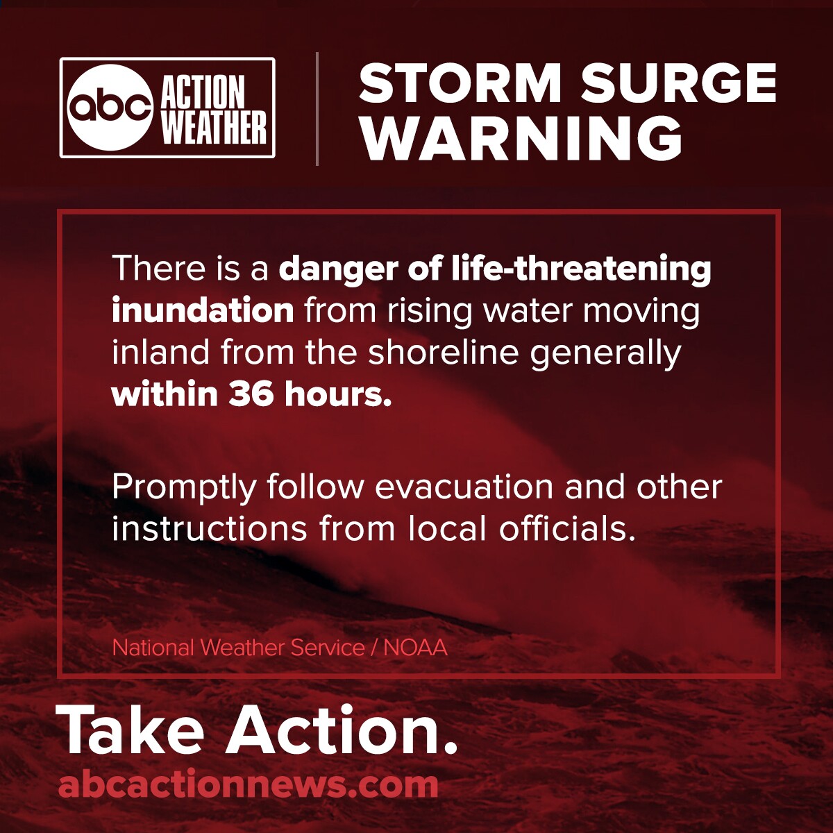 Storm Surge Warning Explainer
