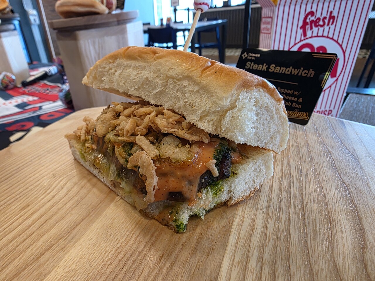 Guardians STEAK sandwich 