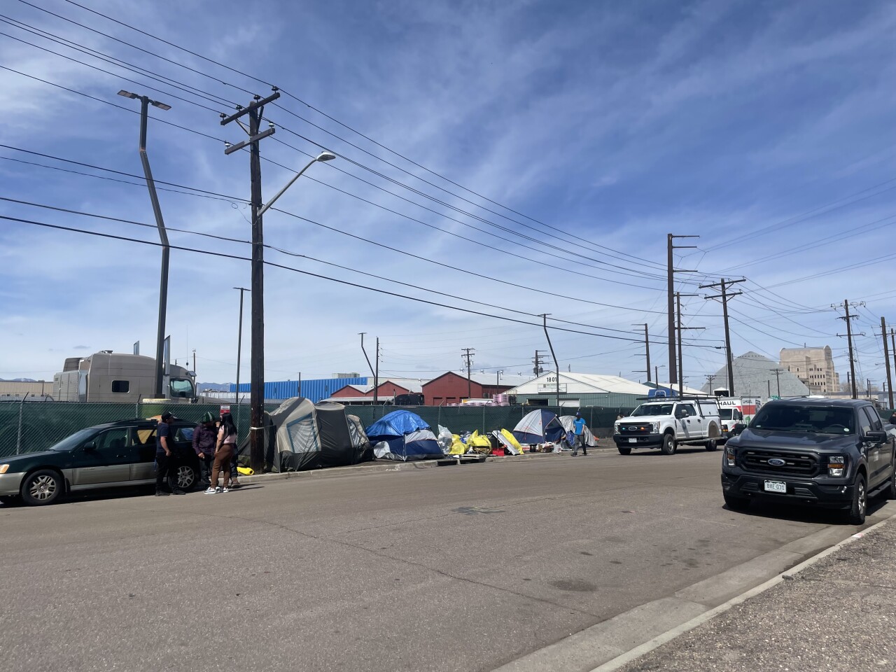 New encampment in Denver