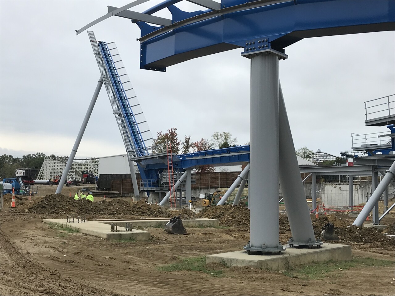 Kings Island Orion construction