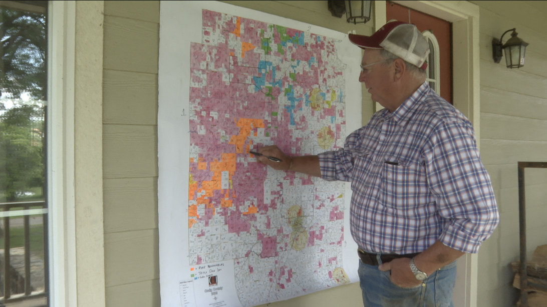 Wind turbines in Craig and Delaware County