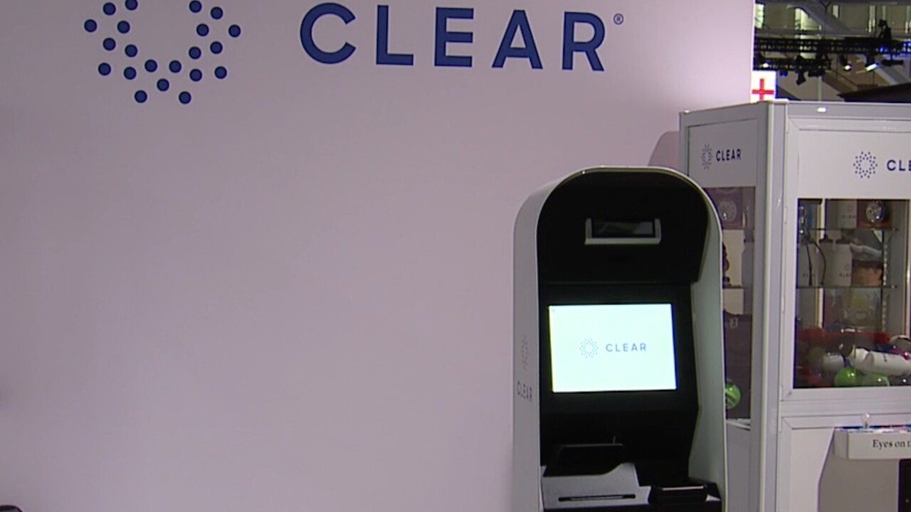 CLEAR is being used at the MLB All-Star Game in Cleveland