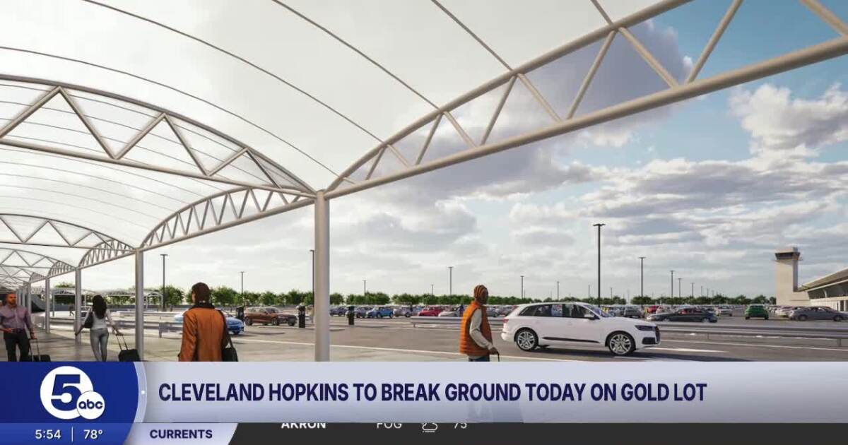 Local News Cleveland Hopkins Airport to break ground on new parking lot Wednesday Caitlin Hunt