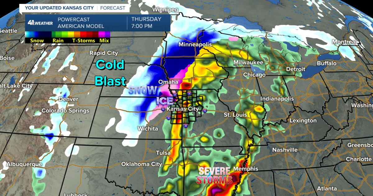 Weather Blog: Kansas City's end of week storm, cold blast