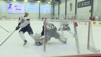 The Florida Panthers opened their developmental camp Monday with 24 NHL draft prospects at the Baptist Hill Training Iceplex.