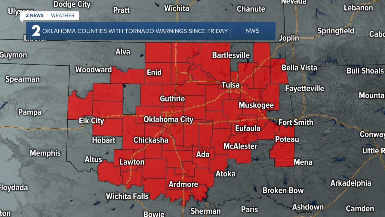 MAPS TORNADO WARNING AND MAPS