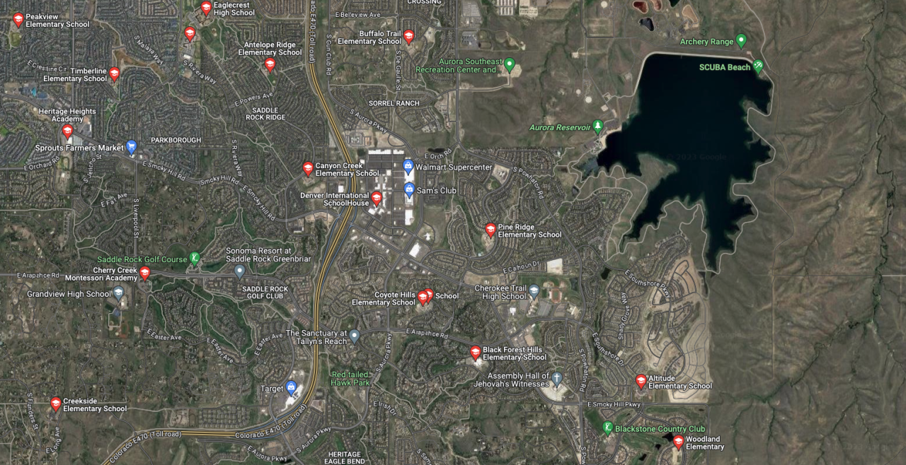 Aurora schools near proposed oil and gas fracking
