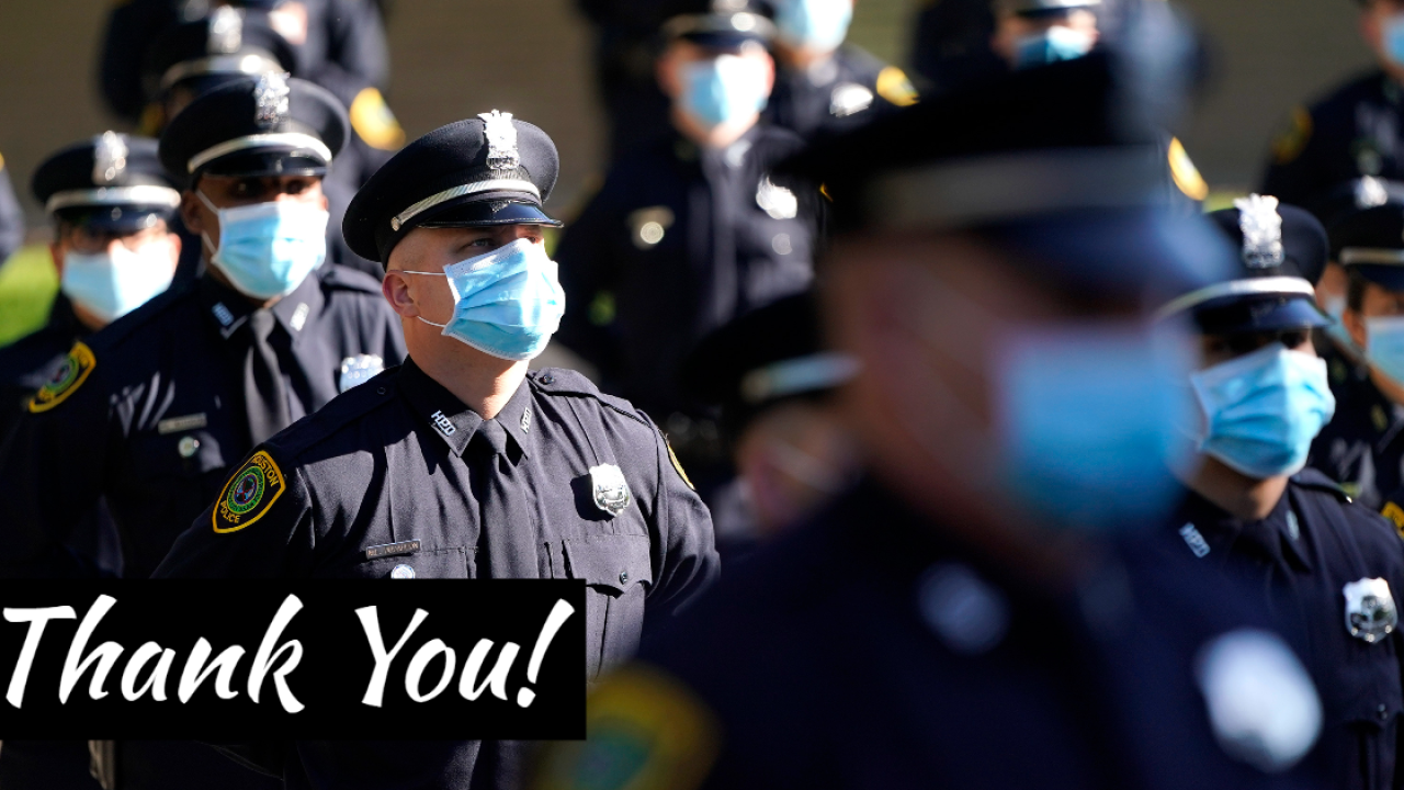 Thank you Police Officers