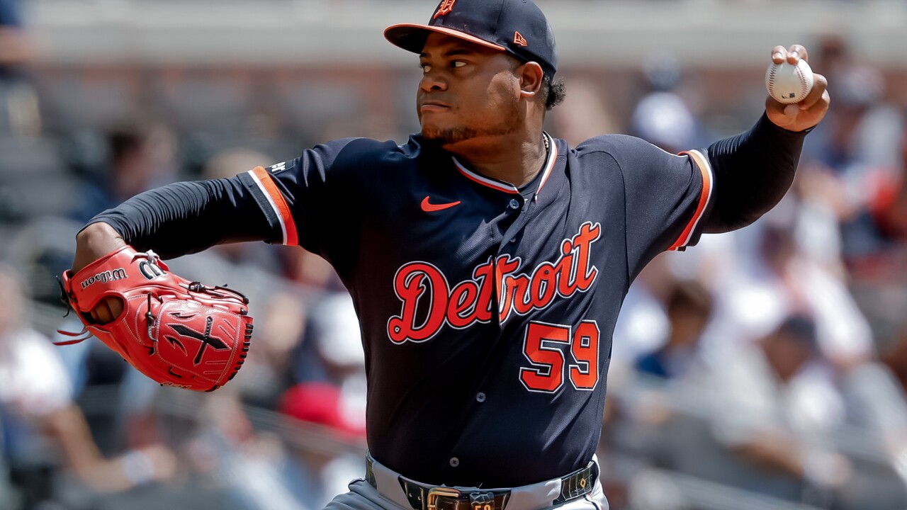 Tigers Braves Baseball