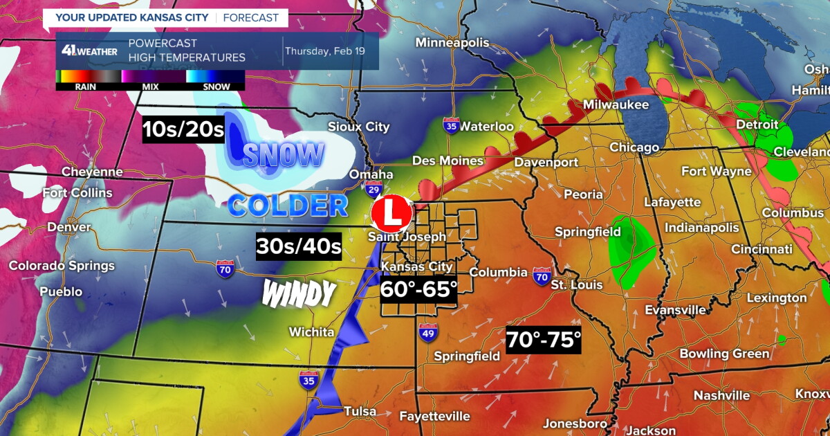 KSHB 41 Weather Blog | Winter reality check on the way