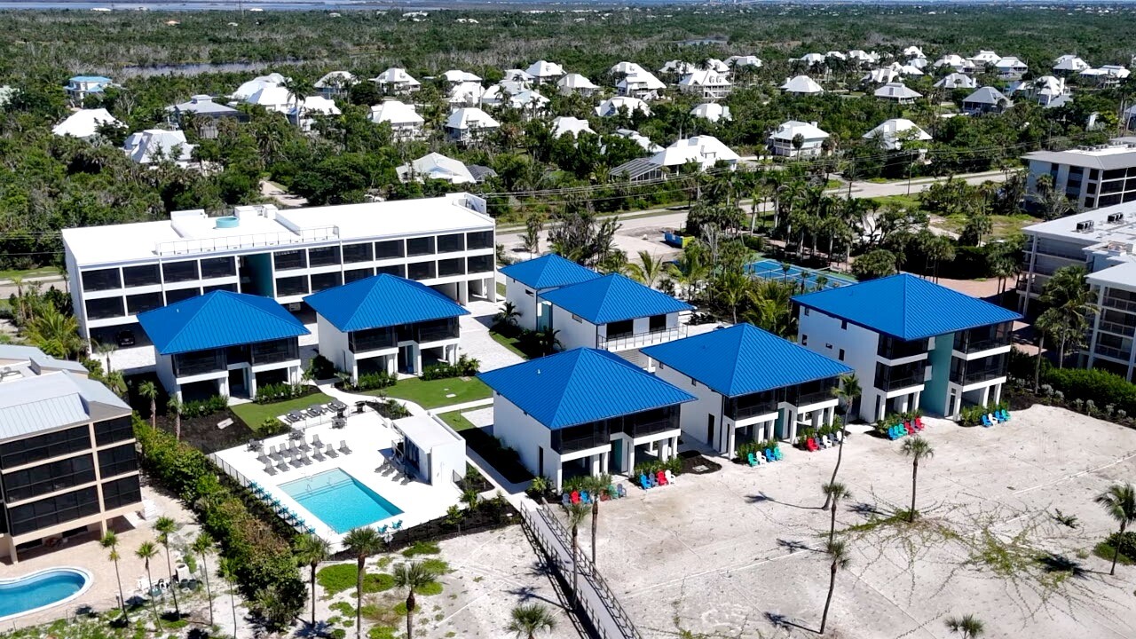 Aerial view of Shalimar Beach Resort