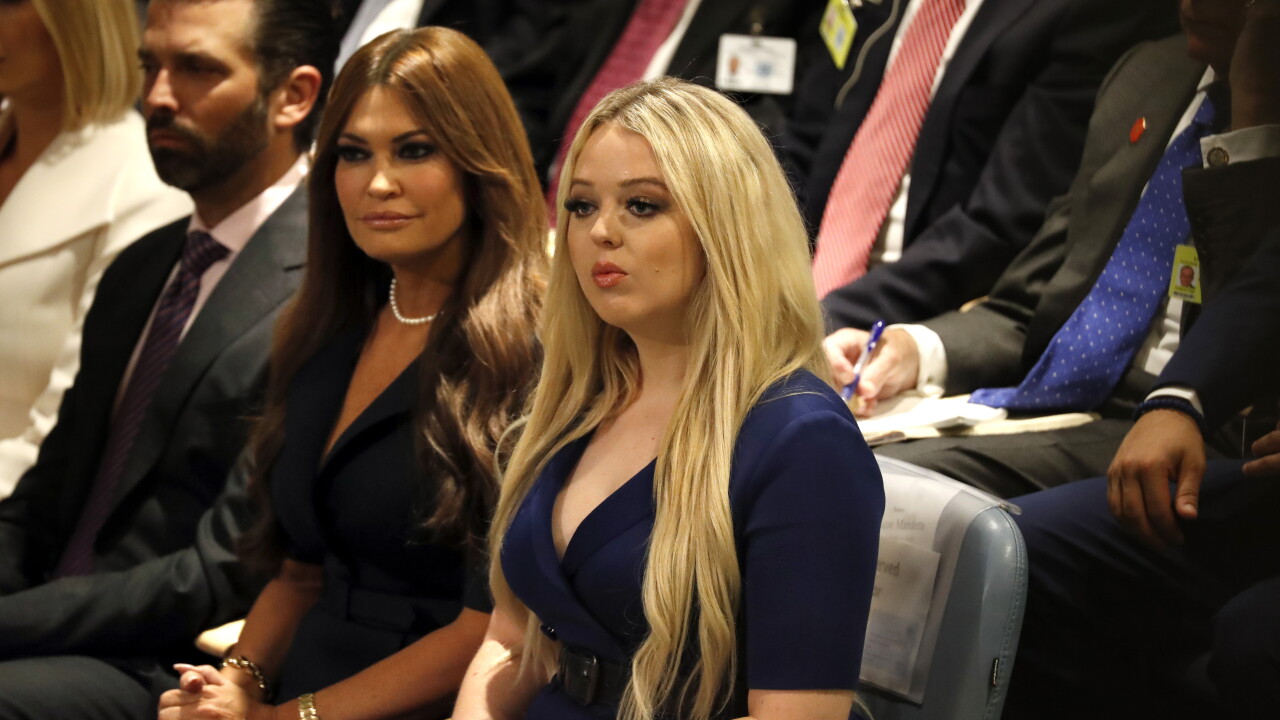 President Trump congratulates daughter Tiffany on finishing law school