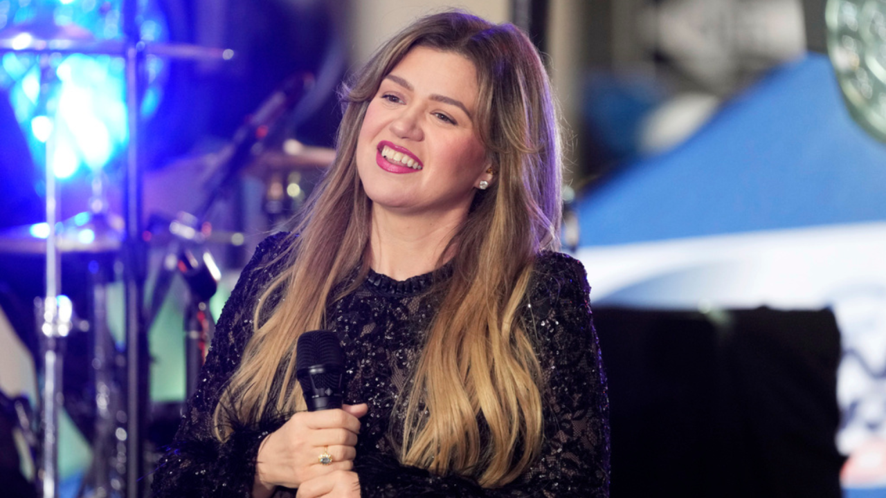 Kelly Clarkson performs on NBC's Today show at Rockefeller Plaza on Tuesday, May 6, 2025, in New York. 