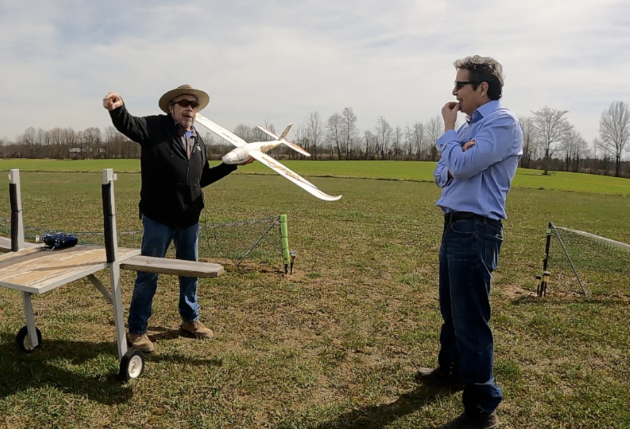 Medina County model airplane club takes flight during solar eclipse glory