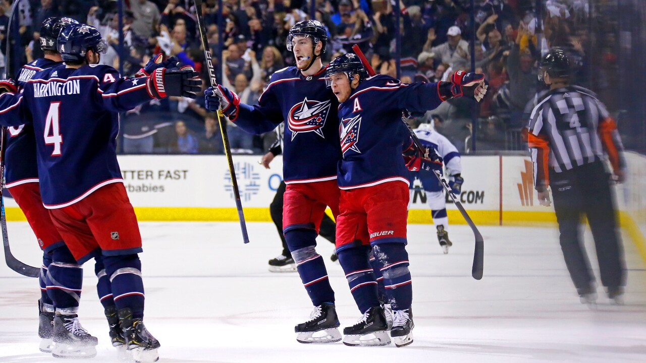 Columbus Blue Jackets 1 win away from series sweep against ...