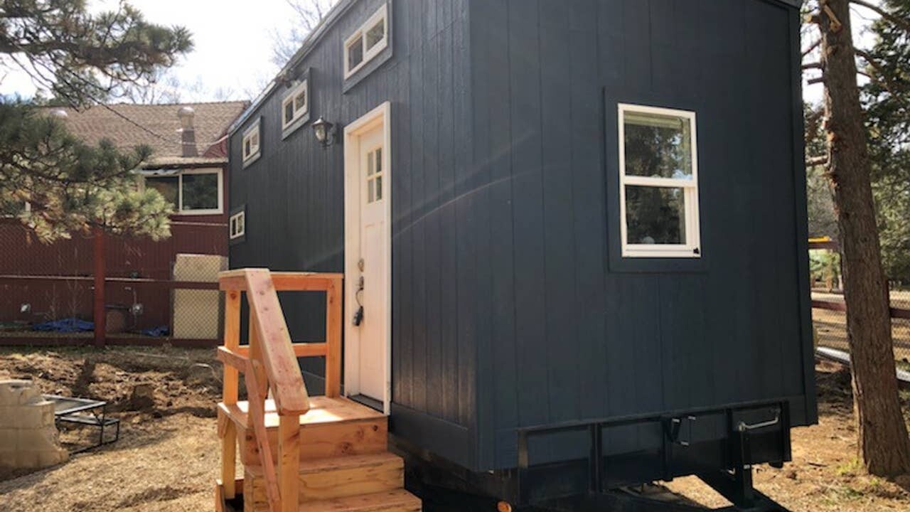 San Diego's first tiny house village invites people to live with less