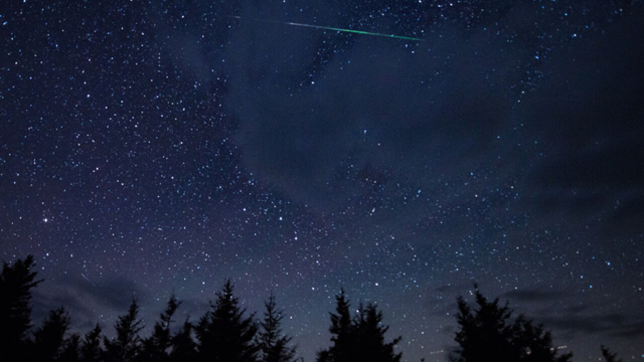 Get ready for a month of meteor showers